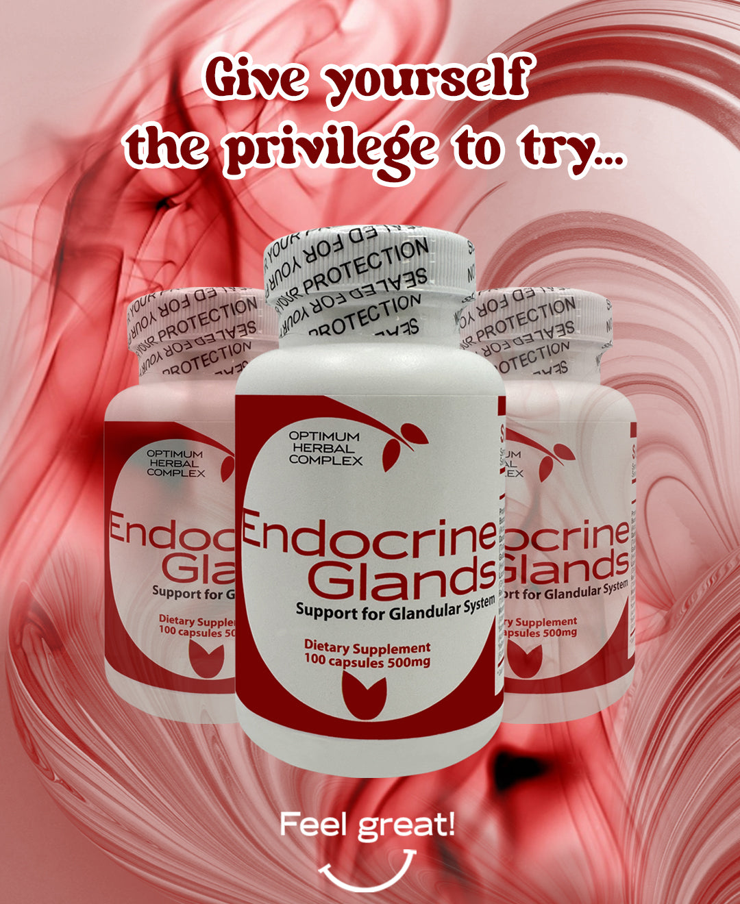 Endocrine Glands Gland Support Herbal Capsules