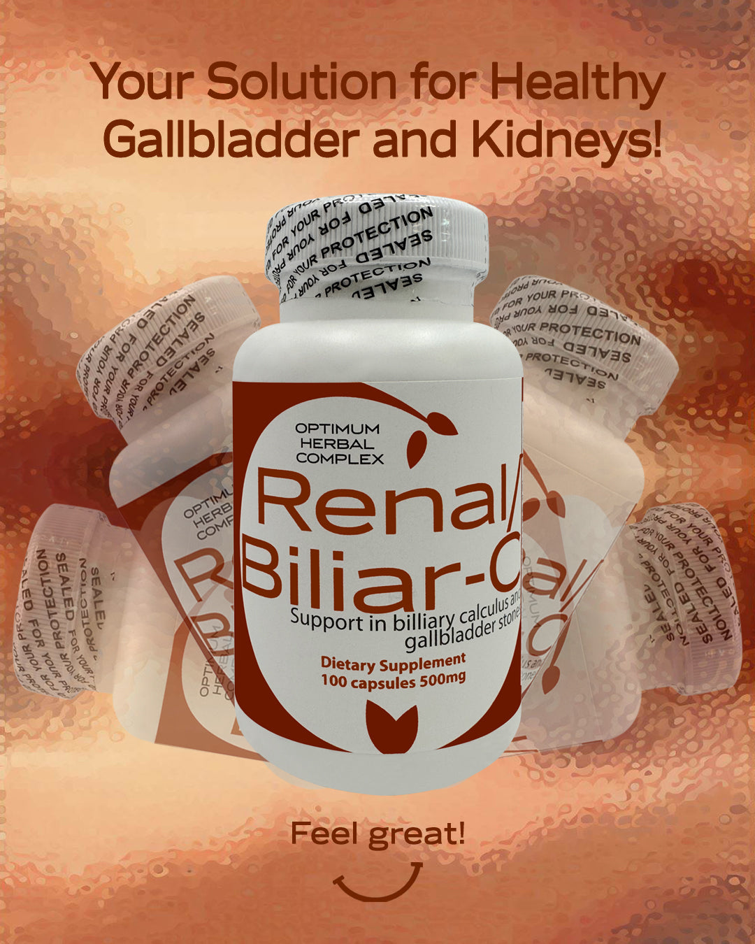 A dietary supplement to support kidney and bladder health and prevent stone formation.