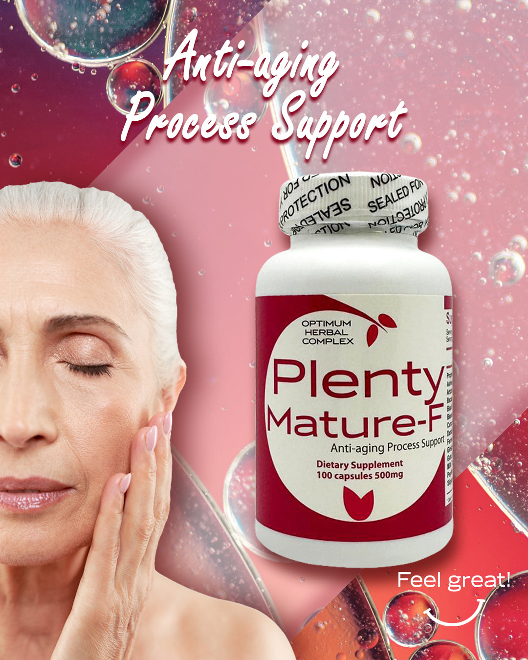 Plenty Mature-F 60 Capsules | Herbal Supplement