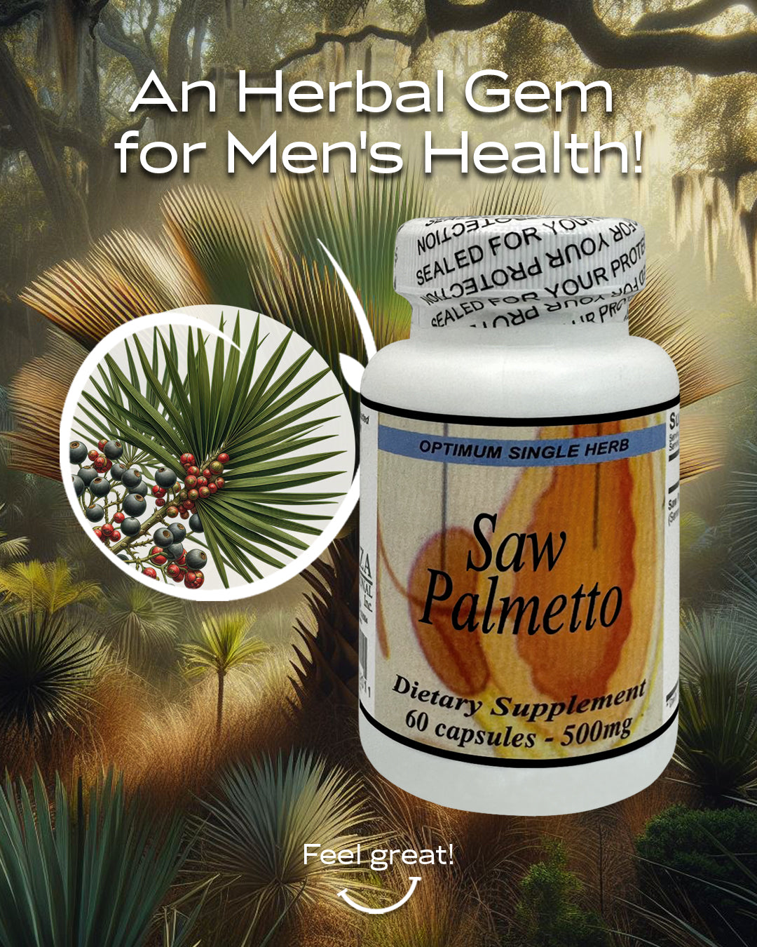 Saw Palmetto for Prostate Enlargement