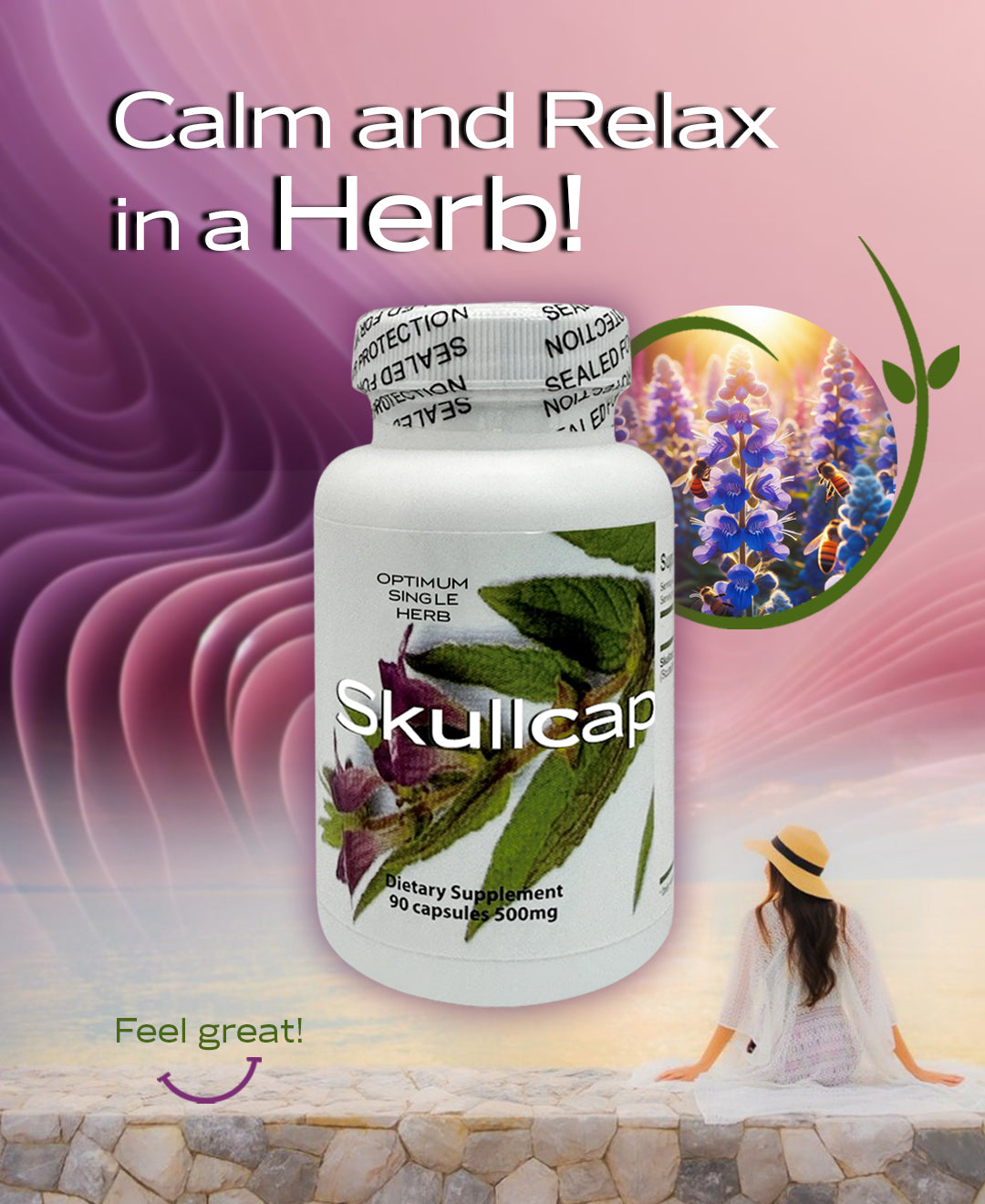 Skullcap 90 capsules 500mg