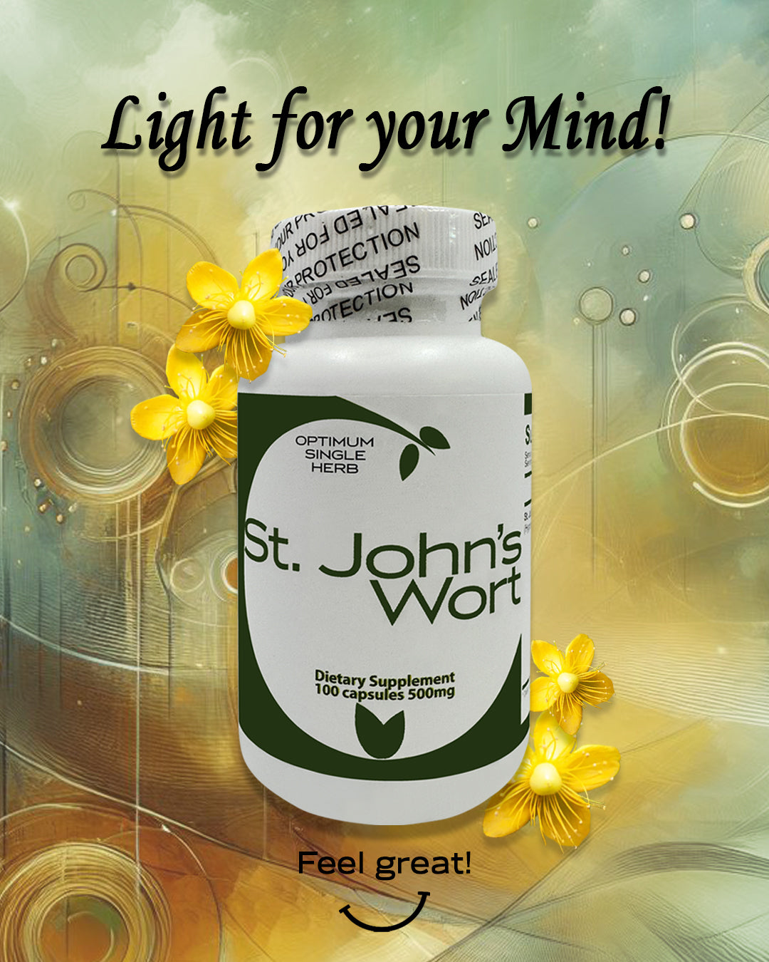 St. John's Wort 100 capsules 500 mg