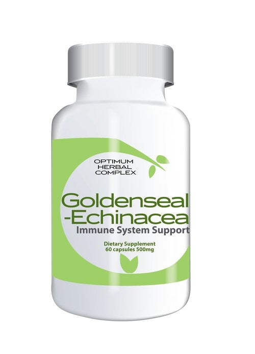 GOLDENSEAL - ECHINACEA IMMUNE SYSTEM SUPPORT/ AYUDA PARA EL SISTEMA INMUNE