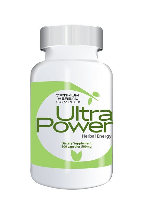 UltraPower - 100 Capsules, 500 mg | Natural Energy Support