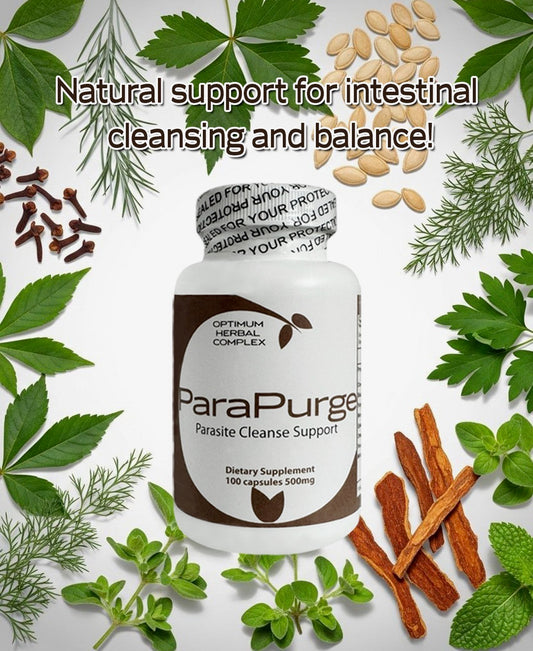 Parapurge 100 capsules - 500mg