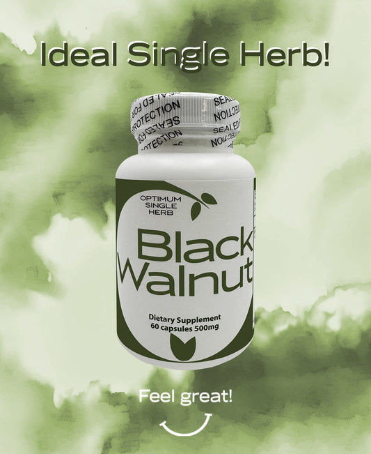 Black Walnut 60 capsules 500mg - Nature's Antioxidant Powerhouse